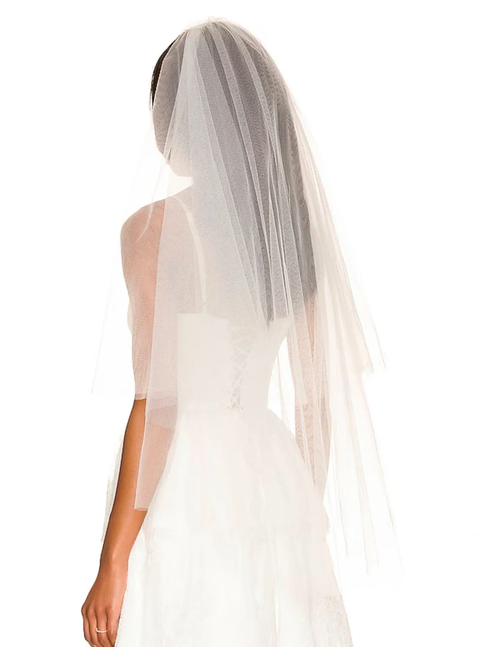 Ofrenda Studio Aura Veil in Off White